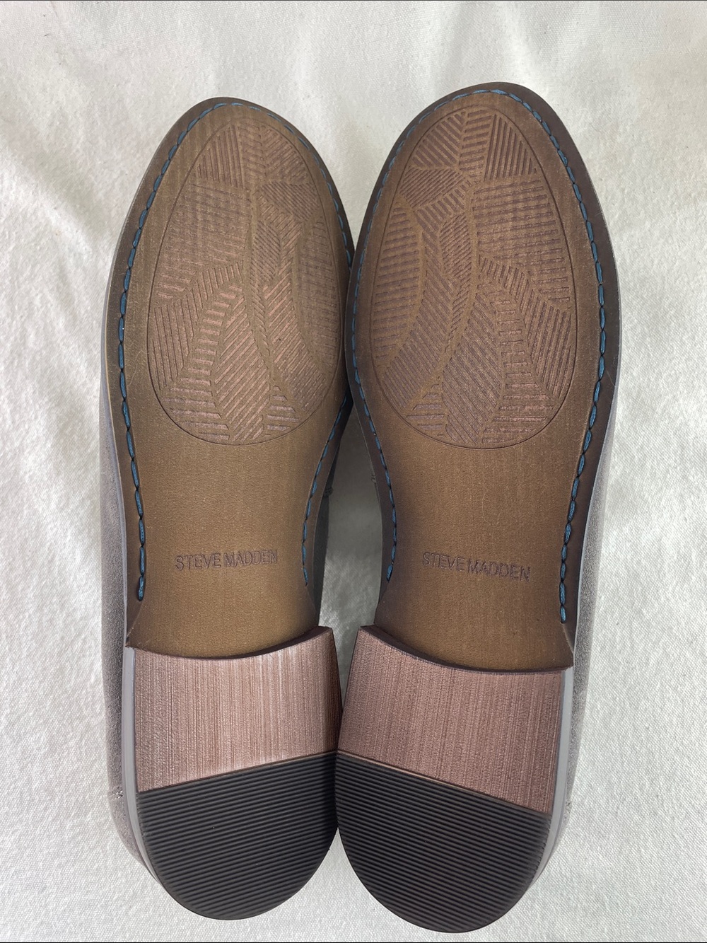 Steve Madden Arista Men's Grey Suede Bit Loafers Size 12 - Picture 12 of 12